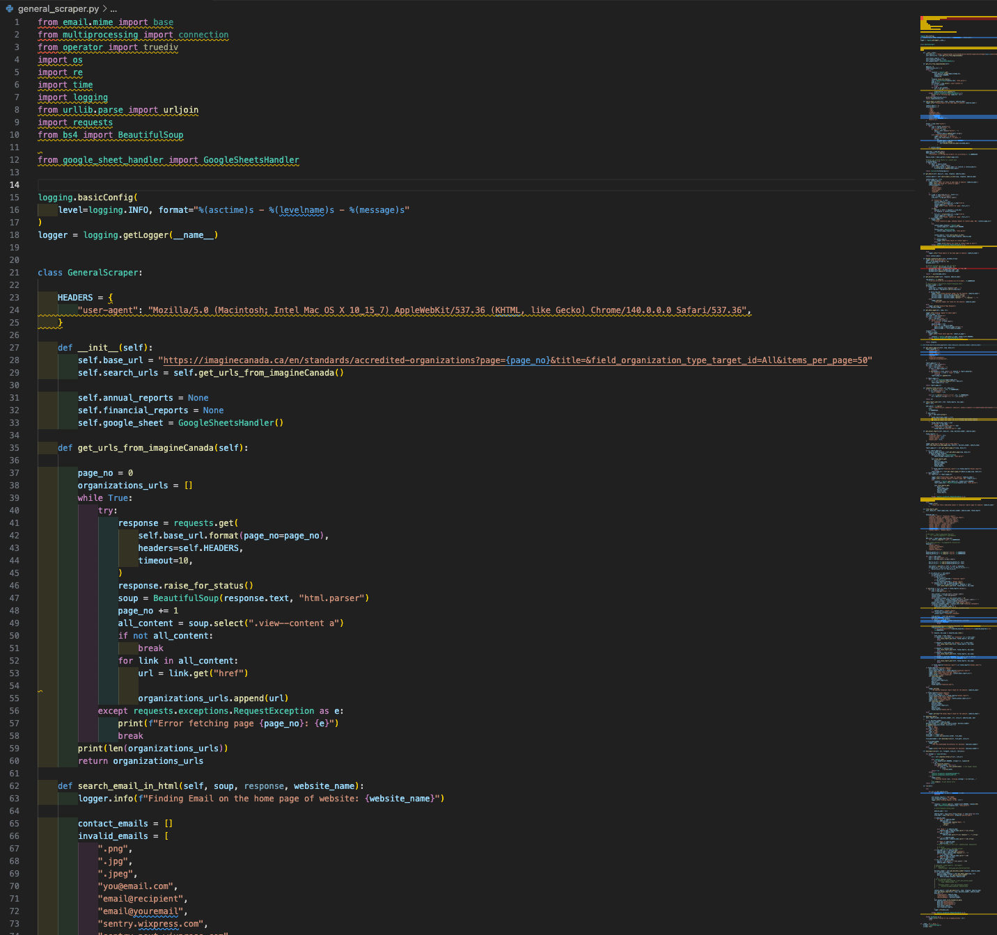 Nonprofit & Charity Lead Generation Scraper — screenshot 1